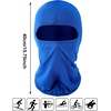 image:image6 Pieces Balaclava Face Cover Sun Protection Cover Breathable Long Neck Cover for Outdoor Activities White Light Grey Orange Purple Dark Blue Black