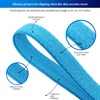 image:image9 Pieces Thick NonSlip Elastic Sport Headbands Elastic Silicone Grip Exercise Hair and Sweatbands for Yoga Candy Color
