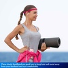 image:image9 Pieces Thick NonSlip Elastic Sport Headbands Elastic Silicone Grip Exercise Hair and Sweatbands for Yoga Candy Color
