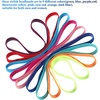 image:image9 Pieces Thick NonSlip Elastic Sport Headbands Elastic Silicone Grip Exercise Hair and Sweatbands for Yoga Candy Color