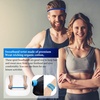image:image9 Pieces Thick NonSlip Elastic Sport Headbands Elastic Silicone Grip Exercise Hair and Sweatbands for Yoga Candy Color