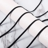 image:imageElastic Cord Beading Cord Thread Stretch Fabric Crafting String for DIY Face Covers Jewelry Making Supplies Black 012 Inch x 109 Yard