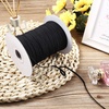 image:imageElastic Cord Beading Cord Thread Stretch Fabric Crafting String for DIY Face Covers Jewelry Making Supplies Black 012 Inch x 164 Yard