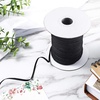 image:imageElastic Cord Beading Cord Thread Stretch Fabric Crafting String for DIY Face Covers Jewelry Making Supplies Black 012 Inch x 218 Yard