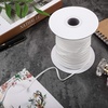 image:imageElastic Cord Beading Cord Thread Stretch Fabric Crafting String for DIY Face Covers Jewelry Making Supplies White 012 Inch x 218 Yard