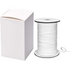 image:imageElastic Cord Beading Cord Thread Stretch Fabric Crafting String for DIY Face Covers Jewelry Making Supplies White 025 Inch x 109 Yard