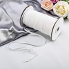 image:imageElastic Cord Beading Cord Thread Stretch Fabric Crafting String for DIY Face Covers Jewelry Making Supplies White 025 Inch x 164 Yard