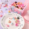 image:imageSumind 200 Pieces Cute Candy Slime Charms Resin Flatback Charms with Box for Crafts Embellishments Phone Junk Cases Hairpins Scrapbooking Crafting DIY DecorIce CreamIce Cream