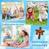 image:imageSumind 24 Pcs Jesus Figurine Christian Keychain Religious Keychain Bulk Classic Christian Rings for ChristWhite Skin ClassicMulticolorMulticolor