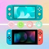 image:imageSumind 24 Pieces Replacement Soft Silicone Cat Paw Flower and Fruit Lemon Design Thumb Grip Caps Analog Stick Cover Joystick Cap Luminous Cover Compatible with Nintendo SwitchSwitch Lite Controller
