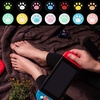 image:imageSumind 28 Pieces Replacement Cute Cat Claw Design Thumb Grip Caps Thumb Grips Analog Stick Cover Joystick Cap Soft Silicone Cover Compatible with Nintendo Switch Switch Lite and Joy Con Controller