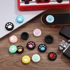 image:imageSumind 28 Pieces Replacement Cute Cat Claw Design Thumb Grip Caps Thumb Grips Analog Stick Cover Joystick Cap Soft Silicone Cover Compatible with Nintendo Switch Switch Lite and Joy Con Controller