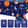image:imageSumind 3 Pieces Space Tablecloth Decorations Plastic Outer Solar System Table Cover Planet Design for Kids Space Theme Birthday Party Decorations and Supplies for Birthday Home 54 x 108 Inch6