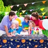 image:imageSumind 3 Pieces Space Tablecloth Decorations Plastic Outer Solar System Table Cover Planet Design for Kids Space Theme Birthday Party Decorations and Supplies for Birthday Home 54 x 108 Inch1