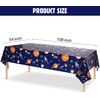 image:imageSumind 3 Pieces Space Tablecloth Decorations Plastic Outer Solar System Table Cover Planet Design for Kids Space Theme Birthday Party Decorations and Supplies for Birthday Home 54 x 108 Inch6