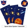 image:imageSumind 3 Pieces Space Tablecloth Decorations Plastic Outer Solar System Table Cover Planet Design for Kids Space Theme Birthday Party Decorations and Supplies for Birthday Home 54 x 108 Inch3