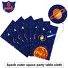 image:imageSumind 3 Pieces Space Tablecloth Decorations Plastic Outer Solar System Table Cover Planet Design for Kids Space Theme Birthday Party Decorations and Supplies for Birthday Home 54 x 108 Inch6