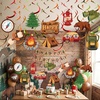 image:imageSumind 30 Pcs Happy Camper Party Decorations Camping Themed Hanging Swirls One Happy Camper Birthday Supplies Foil Ceiling Streamers for Boys Girls Kids Adventure Bears Baby Shower Decor