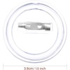 image:imageSumind 36 Pack 15 Inch Acrylic Design Button Badge Clear Button Pin Badges Kit for Craft Supplies or DIY