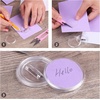 image:imageSumind 36 Pack 15 Inch Acrylic Design Button Badge Clear Button Pin Badges Kit for Craft Supplies or DIY