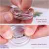 image:imageSumind 36 Pack 15 Inch Acrylic Design Button Badge Clear Button Pin Badges Kit for Craft Supplies or DIY