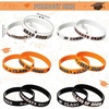 image:imageSumind 36 Pieces Class of 2026 Silicone Bracelets Silicone Graduation Bracelets Congrats Grad Celebrating Wristbands for Teacher Students Gift College University Graduation Party SuppliesRed BlackOrange