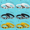 image:imageSumind 36 Pieces Class of 2026 Silicone Bracelets Silicone Graduation Bracelets Congrats Grad Celebrating Wristbands for Teacher Students Gift College University Graduation Party SuppliesRed BlackGold  Black