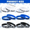 image:imageSumind 36 Pieces Class of 2026 Silicone Bracelets Silicone Graduation Bracelets Congrats Grad Celebrating Wristbands for Teacher Students Gift College University Graduation Party SuppliesRed BlackBlue  Black