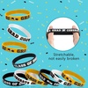 image:imageSumind 36 Pieces Class of 2026 Silicone Bracelets Silicone Graduation Bracelets Congrats Grad Celebrating Wristbands for Teacher Students Gift College University Graduation Party SuppliesRed BlackGold  Black