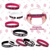 image:imageSumind 36 Pieces Class of 2026 Silicone Bracelets Silicone Graduation Bracelets Congrats Grad Celebrating Wristbands for Teacher Students Gift College University Graduation Party SuppliesRed BlackMaroon