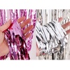 image:imageSumind 4 Pack Foil Curtains Metallic Fringe Curtains Shimmer Curtain for Birthday Wedding Party Christmas Decorations Silver and Pink