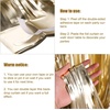 image:imageSumind 4 Packs Metallic Tinsel Foil Curtains Backdrop Door Fringe Curtains Photo Booth Backdrops for Christmas New Year Wedding Graduation Birthday Disco Party Favor DecorationsMatt Light Gold