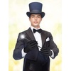 image:imageSumind 4 Pairs black Gloves for Men spandex Cotton Gloves Dress Costume for Formal Tuxedo Guard ParadeWhite  Black