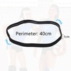 image:imageSumind 4 Pieces Thick NonSlip Elastic Sport Men Thin Headbands Football Hair Headbands for WomenBlack  White  Gray  Blue