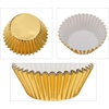 image:imageSumind 400 Pieces Foil Metallic Cupcake Case Liners Muffin Paper Baking CupsGold and Sliver