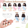 image:imageSumind 50 Pcs Little Jesus Figures Easter Mini Pocket Jesus Figurines Bulk Original Design for Easter Egg Stuffers Hide Seek Religious Party Favors Sunday School Baptism GiftsComprehensive ColorsMacaron Color