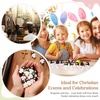 image:imageSumind 50 Pcs Little Jesus Figures Easter Mini Pocket Jesus Figurines Bulk Original Design for Easter Egg Stuffers Hide Seek Religious Party Favors Sunday School Baptism GiftsComprehensive ColorsMacaron Color