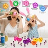 image:imageSumind 50 Pcs Little Jesus Figures Easter Mini Pocket Jesus Figurines Bulk Original Design for Easter Egg Stuffers Hide Seek Religious Party Favors Sunday School Baptism GiftsComprehensive ColorsPurple