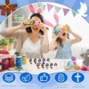 image:imageSumind 50 Pcs Little Jesus Figures Easter Mini Pocket Jesus Figurines Bulk Original Design for Easter Egg Stuffers Hide Seek Religious Party Favors Sunday School Baptism GiftsComprehensive ColorsRetro Color