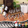 image:imageSumind 50 Pcs Little Jesus Figures Easter Mini Pocket Jesus Figurines Bulk Original Design for Easter Egg Stuffers Hide Seek Religious Party Favors Sunday School Baptism GiftsComprehensive ColorsBlack