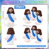 image:imageSumind 50 Pcs Little Jesus Figures Easter Mini Pocket Jesus Figurines Bulk Original Design for Easter Egg Stuffers Hide Seek Religious Party Favors Sunday School Baptism GiftsComprehensive ColorsBlue