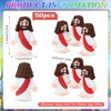 image:imageSumind 50 Pcs Little Jesus Figures Easter Mini Pocket Jesus Figurines Bulk Original Design for Easter Egg Stuffers Hide Seek Religious Party Favors Sunday School Baptism GiftsComprehensive ColorsRed