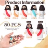 image:imageSumind 50 Pcs Little Jesus Figures Easter Mini Pocket Jesus Figurines Bulk Original Design for Easter Egg Stuffers Hide Seek Religious Party Favors Sunday School Baptism GiftsComprehensive ColorsBohemian
