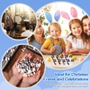 image:imageSumind 50 Pcs Little Jesus Figures Easter Mini Pocket Jesus Figurines Bulk Original Design for Easter Egg Stuffers Hide Seek Religious Party Favors Sunday School Baptism GiftsComprehensive ColorsRetro Color