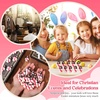 image:imageSumind 50 Pcs Little Jesus Figures Easter Mini Pocket Jesus Figurines Bulk Original Design for Easter Egg Stuffers Hide Seek Religious Party Favors Sunday School Baptism GiftsComprehensive ColorsRose Red