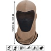 image:imageSumind 6 Pcs Balaclava Ski Mask Summer Full Face Windproof Sun Protection Breathable Face Cover for Outdoor Activity UnisexSolid Colors