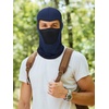 image:imageSumind 6 Pieces Summer Balaclava Face Mask Breathable Sun Dust Protection Mask Long Neck Cover for Outdoor Activities Grey Purple Black Navy Blue