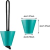 image:imageSumind 8 Pieces 157 Inch Universal Kayak Scupper Plug Kit Silicone Scupper Plugs Drain Holes Stopper Bung with Lanyard for Sit on Top Kayak AccessoriesGreen