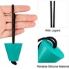 image:imageSumind 8 Pieces 157 Inch Universal Kayak Scupper Plug Kit Silicone Scupper Plugs Drain Holes Stopper Bung with Lanyard for Sit on Top Kayak AccessoriesGreen