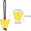 image:imageSumind 8 Pieces 157 Inch Universal Kayak Scupper Plug Kit Silicone Scupper Plugs Drain Holes Stopper Bung with Lanyard for Sit on Top Kayak AccessoriesYellow